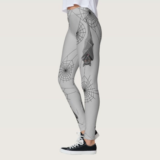 Katten en webben! Vruchtvlees! Bat Lover. Hallowee Leggings (Links)