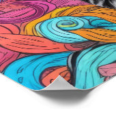 Katten en wol poster (Hoek)