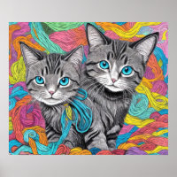 Katten en wol
