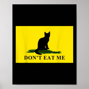 Katten Eten Me Niet Voor Trump 2024 Poster