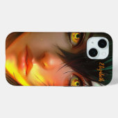 Katten Eyes Case-Mate iPhone Case (Achterkant (horizontaal))