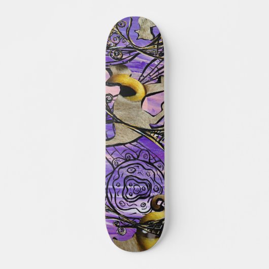 Katten Eyes Skateboard (Voorkant)