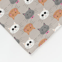 Katten Fleece Blanket