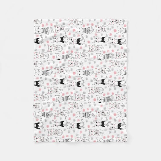 Katten Fleece Blanket (Voorkant)