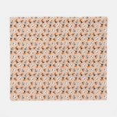 Katten Fleece Deken (Voorkant (Horizontaal))