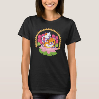 Katten Flowers Cottcore T-shirt