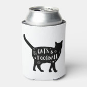 Katten & Football Blikjeskoeler (Blikje Voorkant)