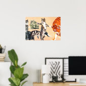 Katten gaan spelen poster (Thuiskantoor)