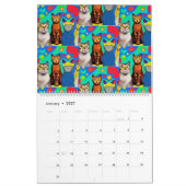 Katten gaan wild kalender (Jan 2027)