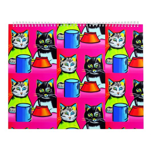 Katten gaan Wilde kalender 2023 (Hoes)