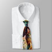 Katten Gezichten Dieren Kunst Stropdas (Gebonden)