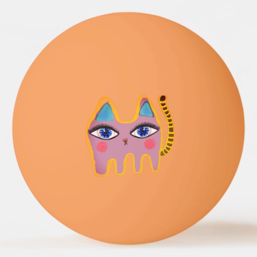 Katten Golfballen Pingpongballen (Voorkant)