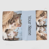 Katten Golfhanddoek (Horizontaal)