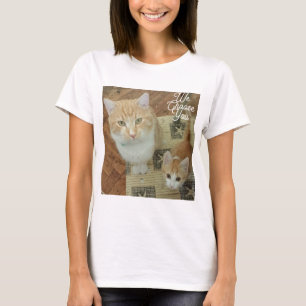 Katten Grappige Tekst We Kies Je Tekst Achterzijde T-shirt