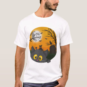 Katten Halloween Kitten Halloween Kostuum T-shirt