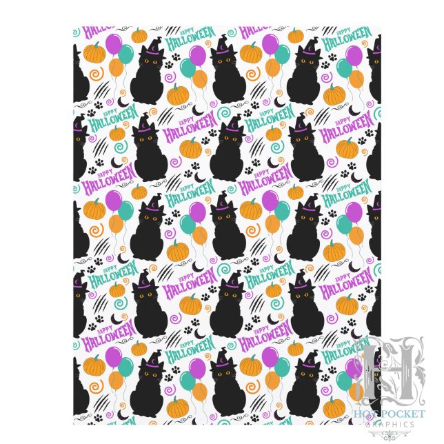 Katten Halloween scrapbookpapier (Creator heeft geüpload)