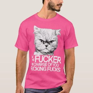 Katten hebben de leiding t-shirt