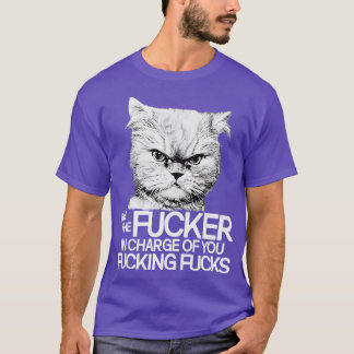 Katten hebben de leiding t-shirt