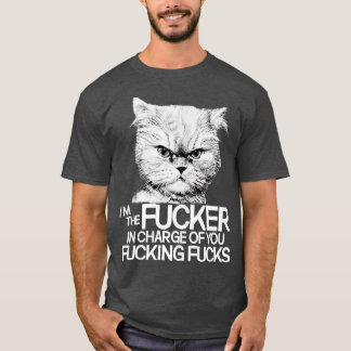 Katten hebben de leiding t-shirt
