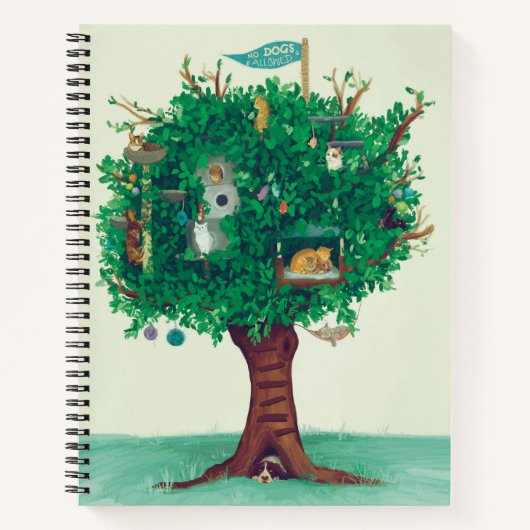 Katten heersen notitieboek (Voorkant)