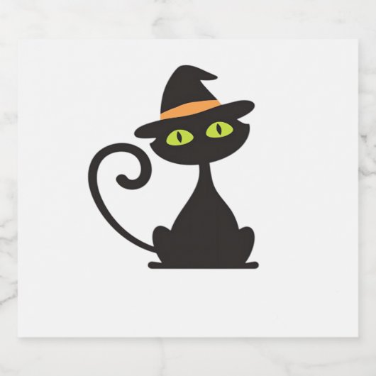 katten heks Classic T-shirt Sparkling Wijnetiket (Enkel label)