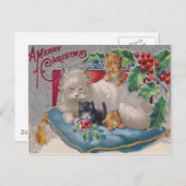Katten & Holly Briefkaart (Voorkant / Achterkant)