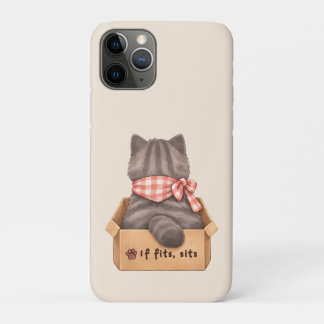 Katten in de doos iPhone hoesje