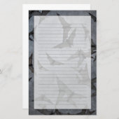 Katten in de troebele hemel briefpapier (Voorkant / Achterkant)