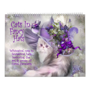 Katten in Fancy Petten Art Agenda Kalender
