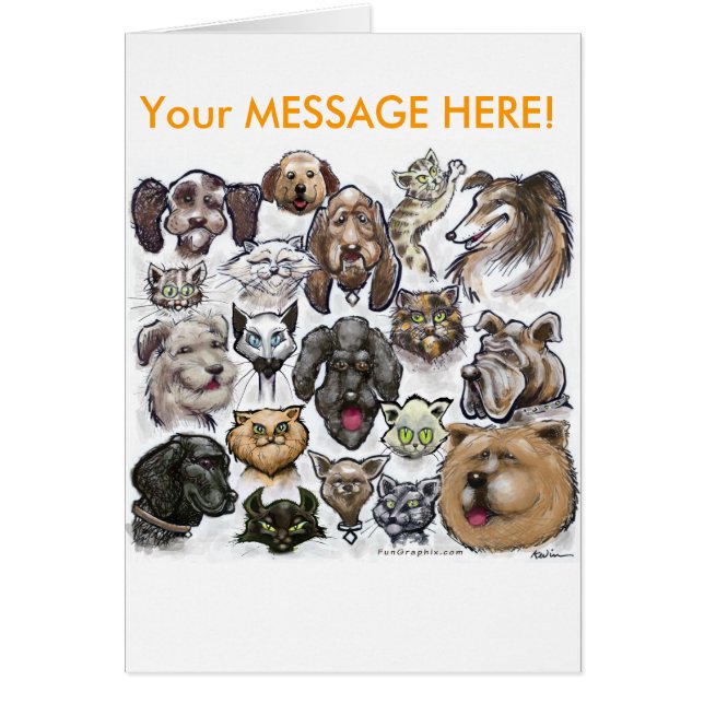 Katten in honden (Voorkant)