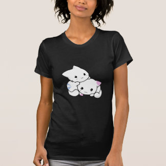 Katten in liefde t-shirt