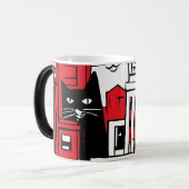 Katten in New York Magische Mok (Voorkant links)