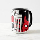 Katten in New York Mok (Voorkant rechts)