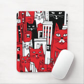 Katten in New York Muismat (Met muis)