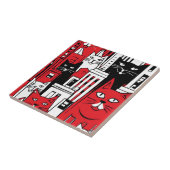 Katten in New York Tegeltje (Zijkant)