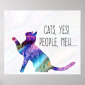 Katten, Ja, Mensen, Ach Poster (Voorkant)