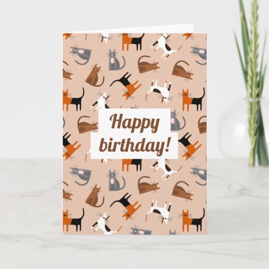 Katten Kaart (Voorkant)