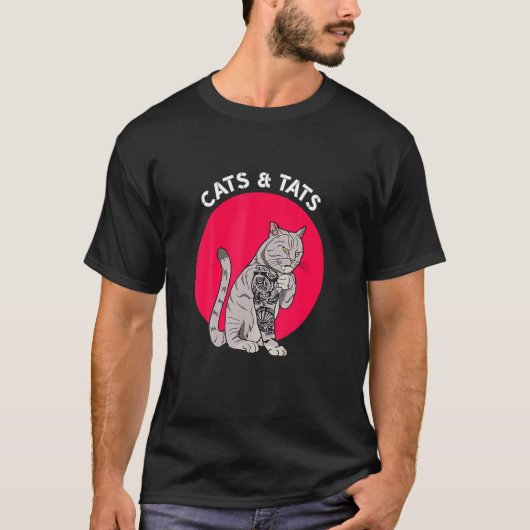 Katten, katten en katten t-shirt (Voorkant)