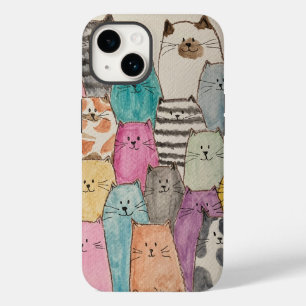 Katten! Katten! Katten! Case-Mate iPhone 14 Hoesje