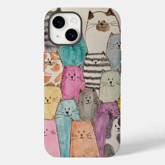 Katten! Katten! Katten! Case-Mate iPhone Case (Achterkant)