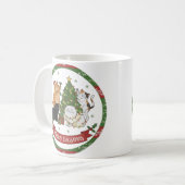 Katten Kerst Mok - Kerstcadeau (Voorkant links)