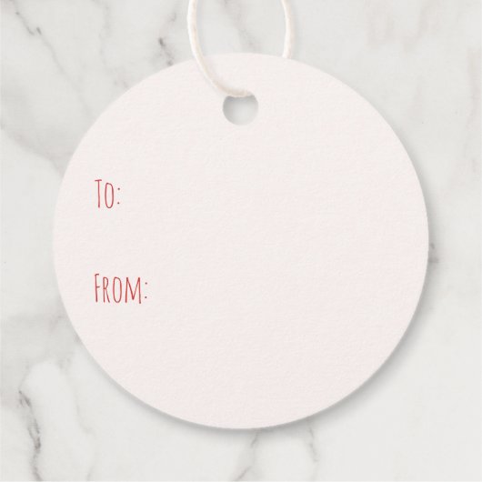 Katten Kerst Trolly Meowy Kerstmis Bedankjes Labels (Achterkant)