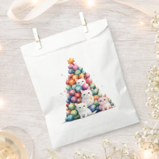 Katten Kerstboom Bedankzakje
