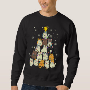 Katten Kerstboom Katten Kerstboom Trui