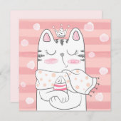 Katten Kerstkaart (Voorkant / Achterkant)