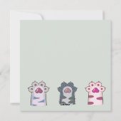 Katten Kerstkaart (Achterkant)