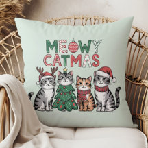 Katten Kerstmis Cute Christmas Cats - Holiday Deco