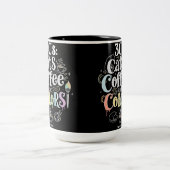 Katten Koffie en Kleuren Tweekleurige Koffiemok (Center)