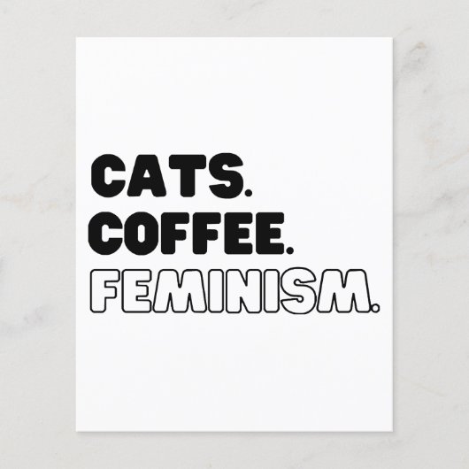 Katten Koffiefeminisme (Voorkant)