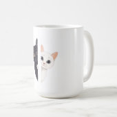 katten koffiemok (Voorkant rechts)
